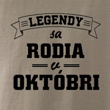 Legendy sa rodia v októbri