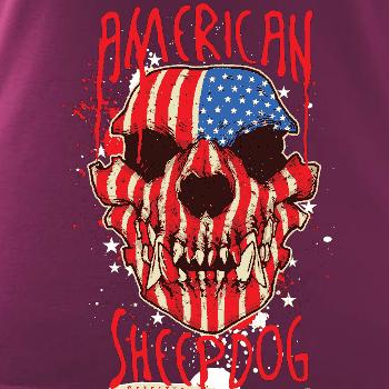 American Sheepdog - lebka