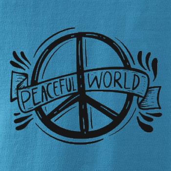 Peaceful world logo