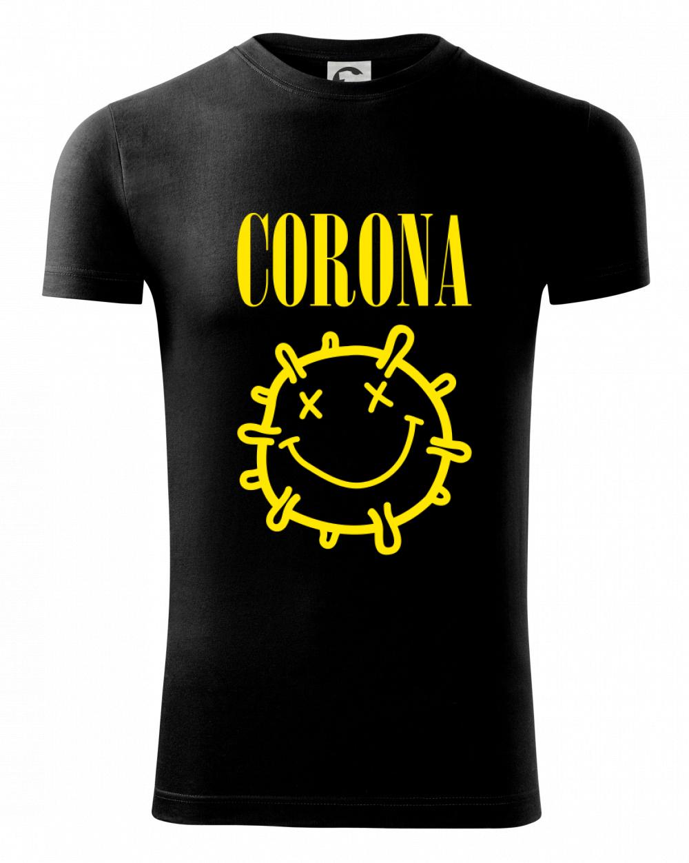 Corona žlté logo - Viper FIT - Pánske zúžené tričko