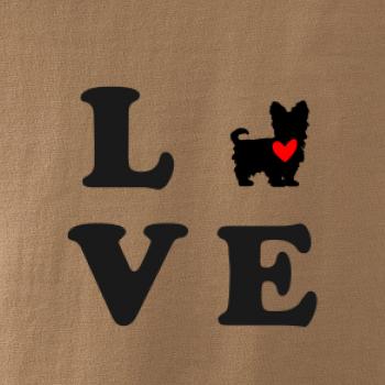 Yorkshire terier love