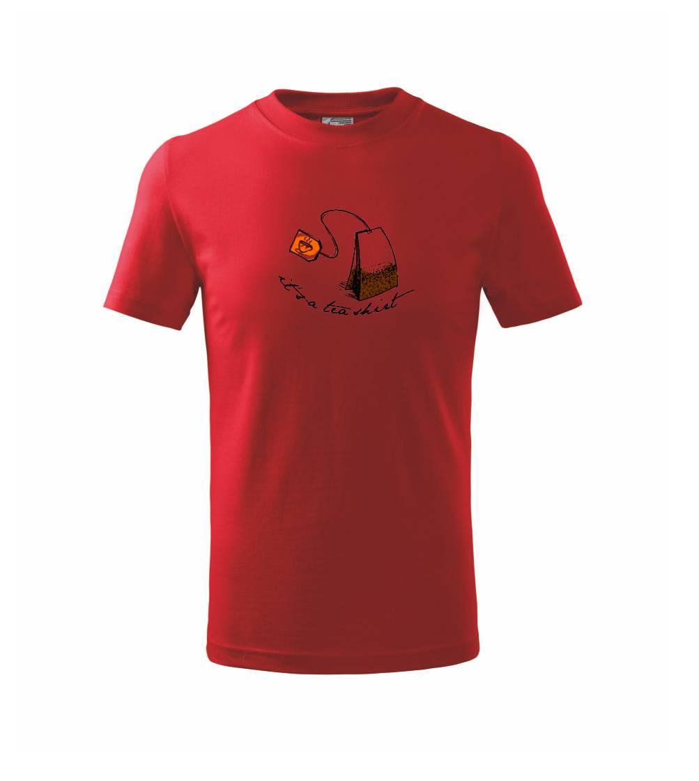 Vtipná tričká s motívmi pitie - ostatné - It's a tea shirt - Tričko detské bavlnené