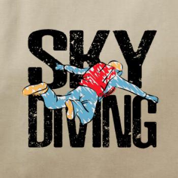 Skydiving nápis