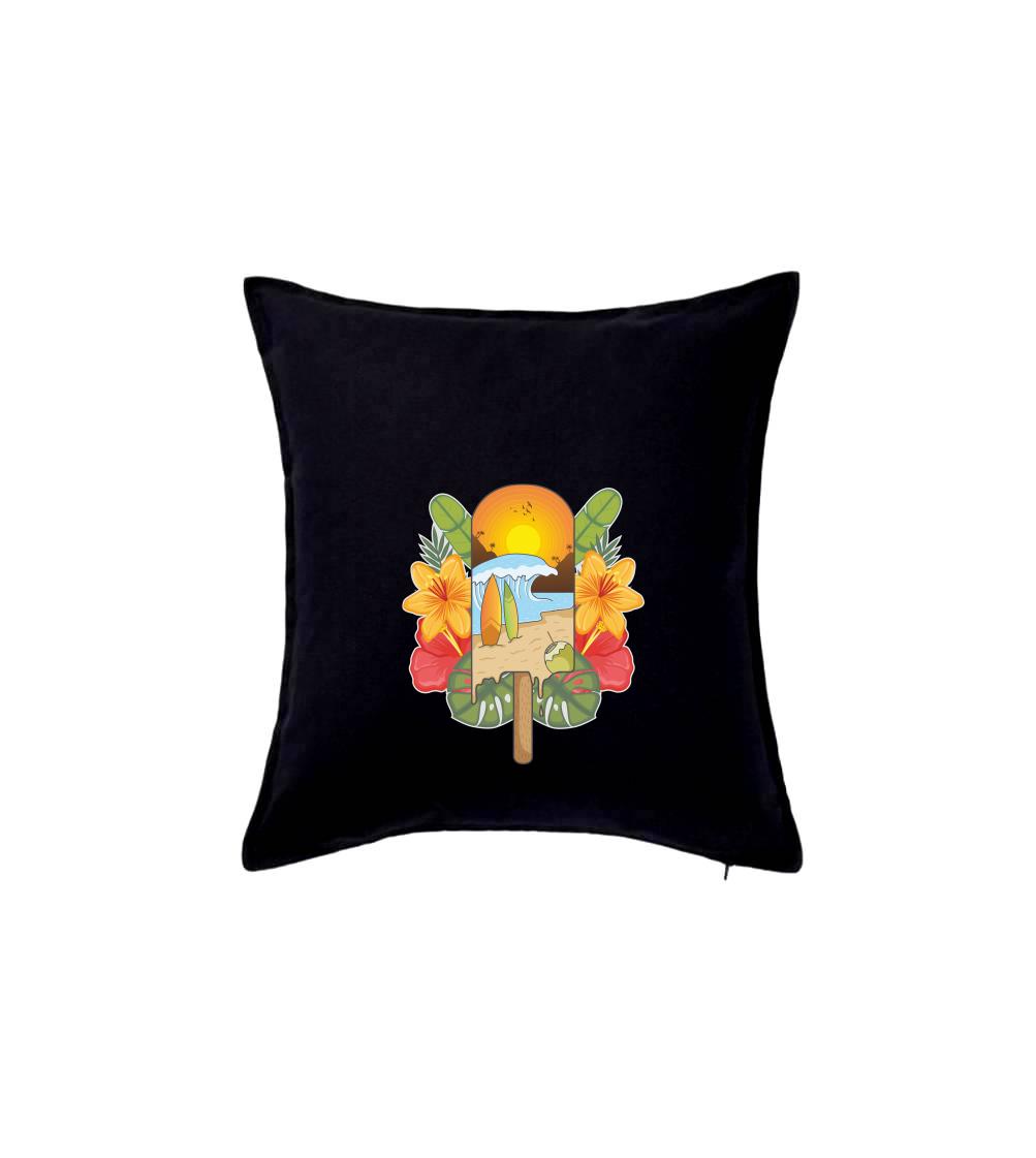 Ostatné mestá / miesta - Leto, nanuk, more, pláž - Vankúš 50x50