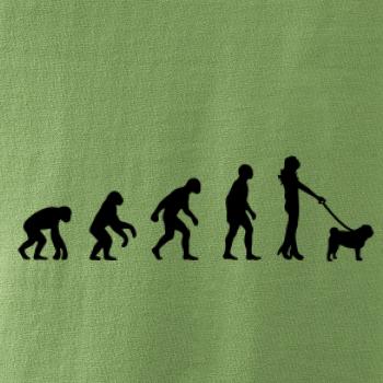 Evolúcia pes Mops (muž-žena)