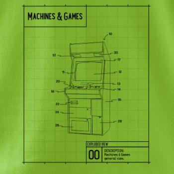 Nákres herný automat spredu