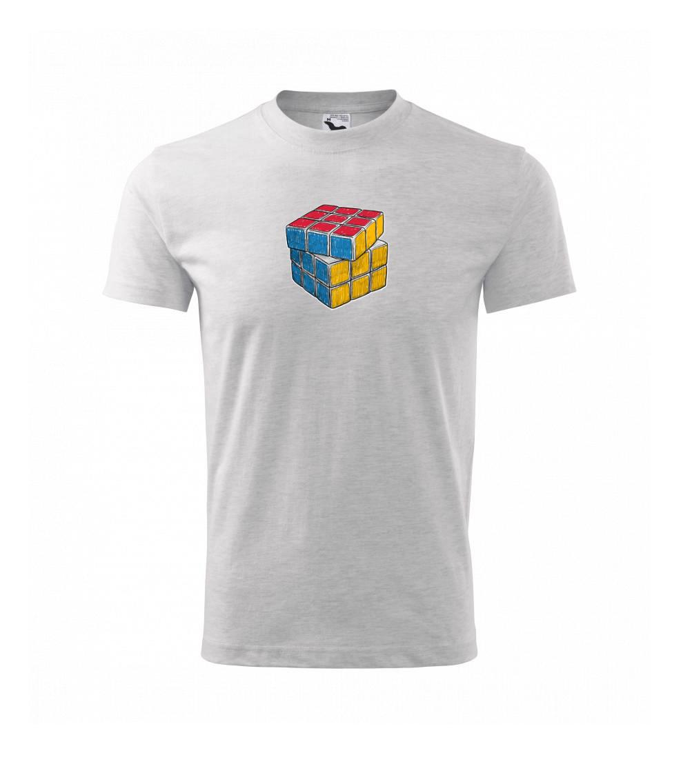 Rubikova kocka kreslená Rubikova kocka kreslená