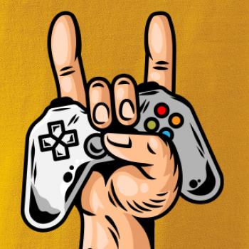 Gamer - gamepad paroháč