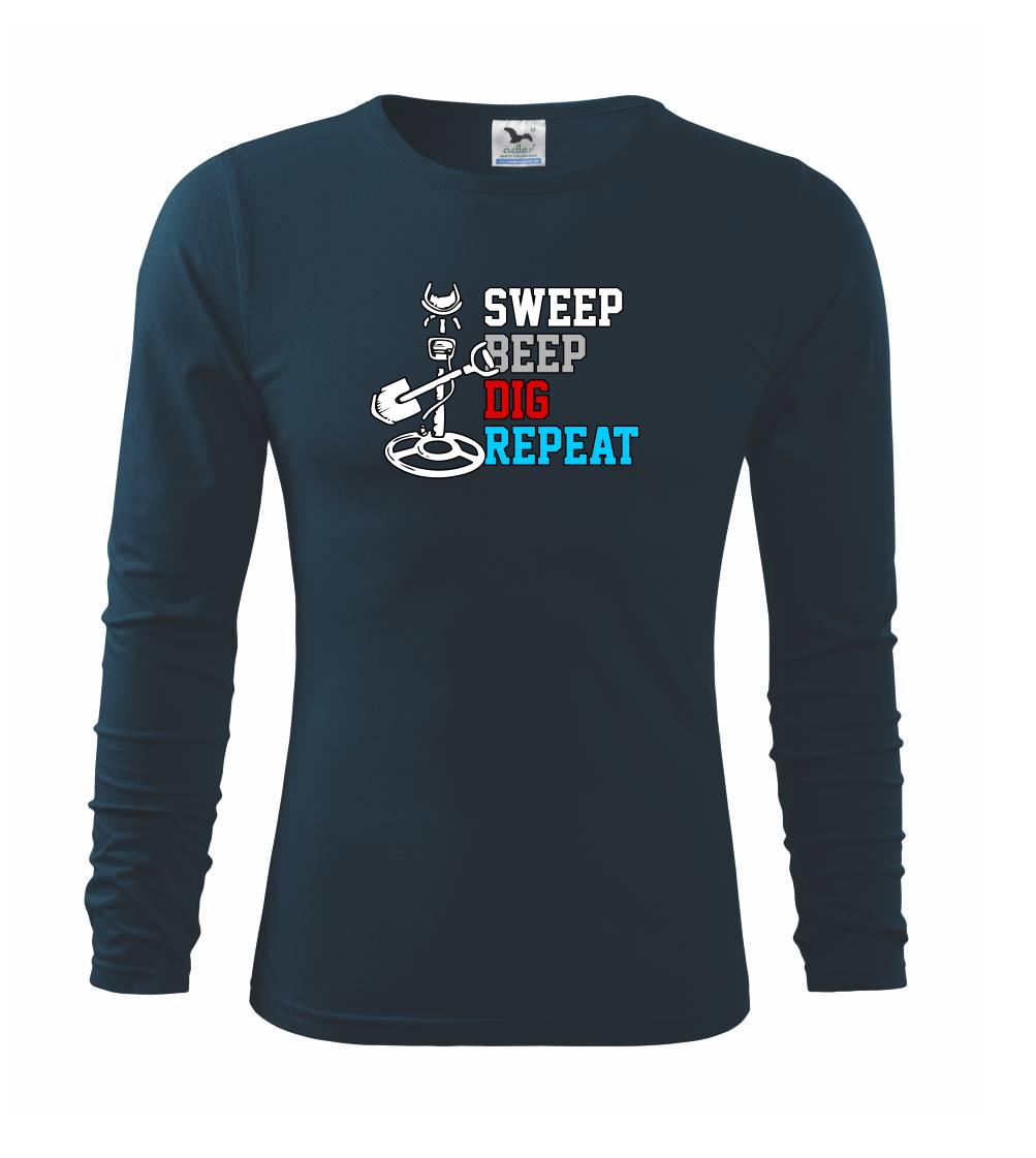 Sweep Beep Dig Repeat Sweep Beep Dig Repeat