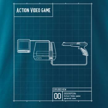 Nákres videohra so zbraňou Nákres videohra so zbraňou