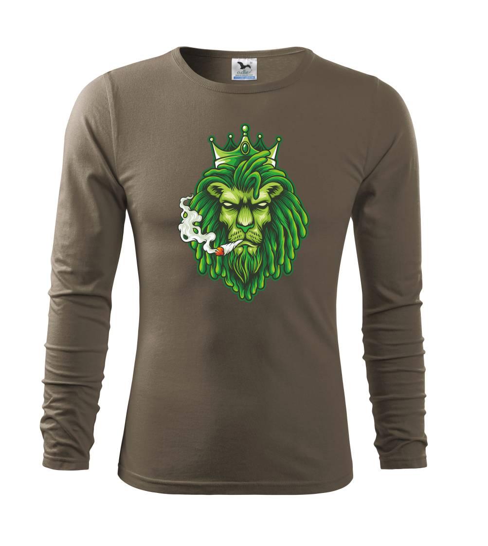 Zhulený lev zelený Zhulený lev zelený