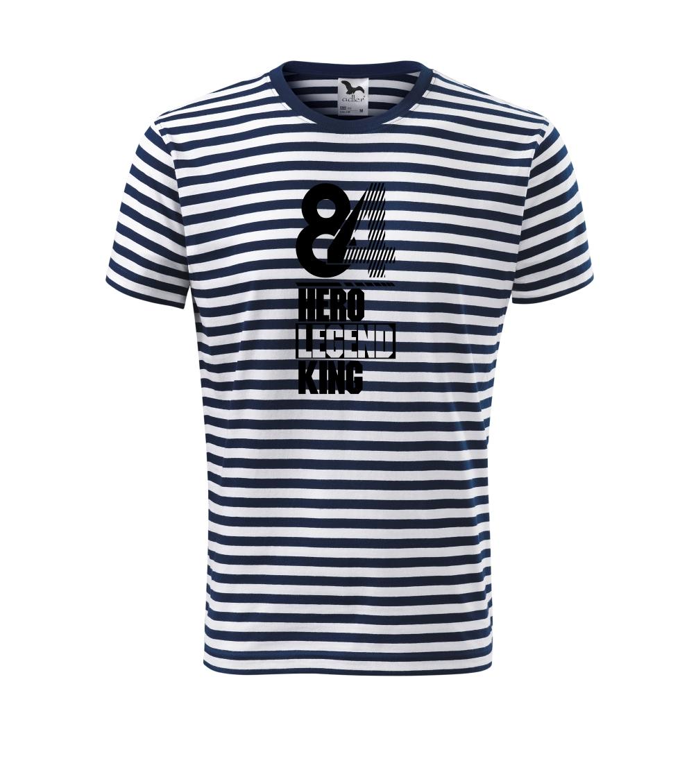 E-shop Hero, Legend, King x Queen 1984 - Unisex tričko na vodu