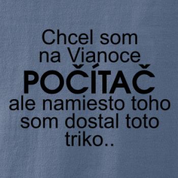 Chcel som na Vianoce počítač