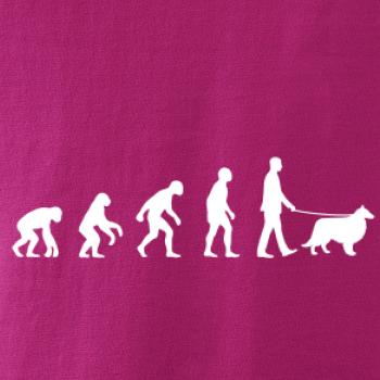 Evolúcia pes Šeltia (muž-žena)