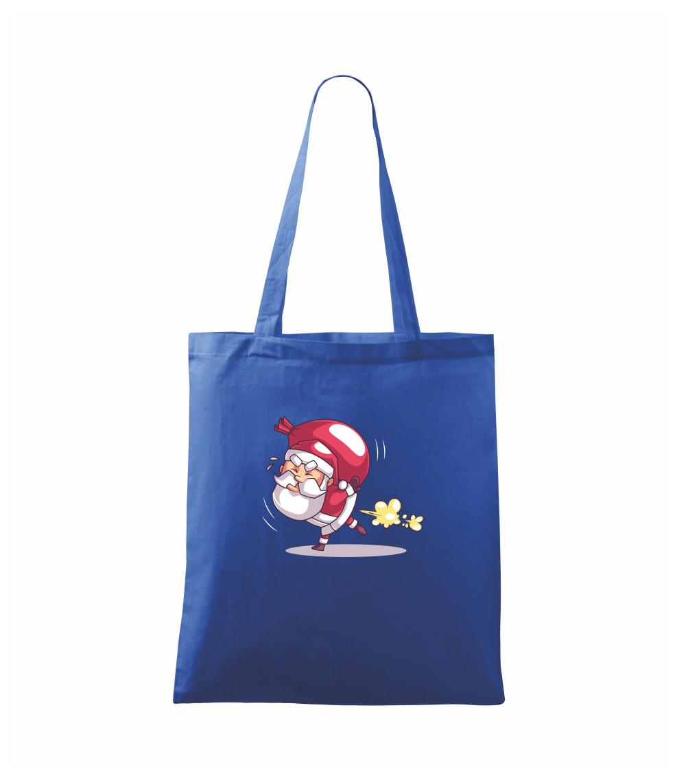 Santa nesie ťažký náklad