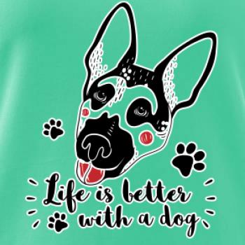 German shepherd - life is a better with dog German shepherd - life is a better with dog