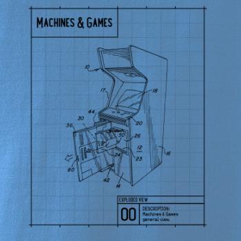 Nákres herný automat otvorený