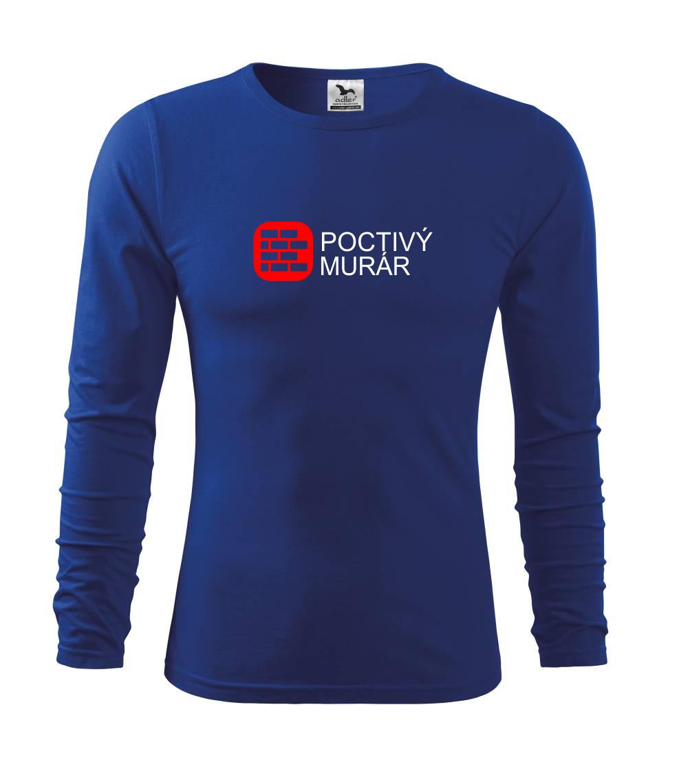 Vtipné tričká pre murárov - Poctivý murár - Tričko detské Long Sleeve