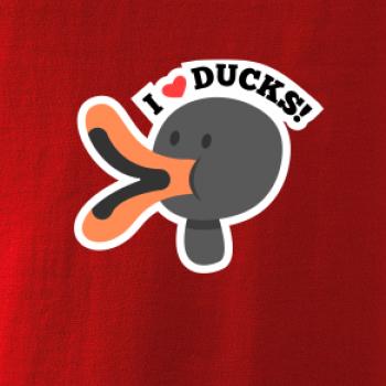 I love ducks - kreslený