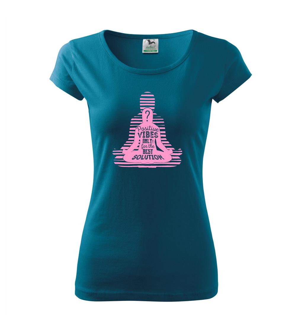 Joga - positive vibes only ružová Joga - positive vibes only ružová