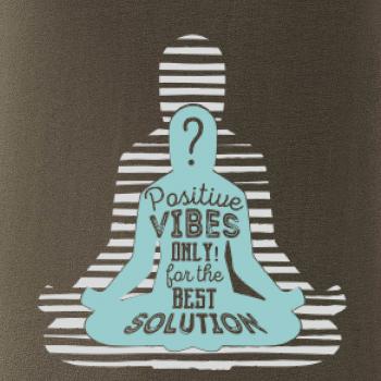 Joga - think positive sivá