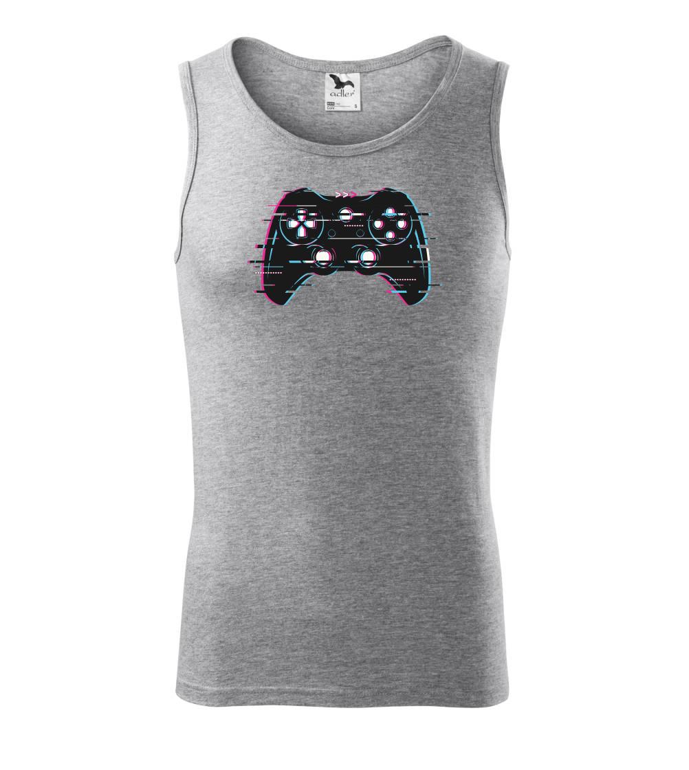 Tričká pre ajťákov - Gamer - gamepad barevný - Tielko pánske Core