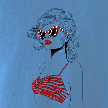 Dievča s červenými plavkami  Dievča s červenými plavkami