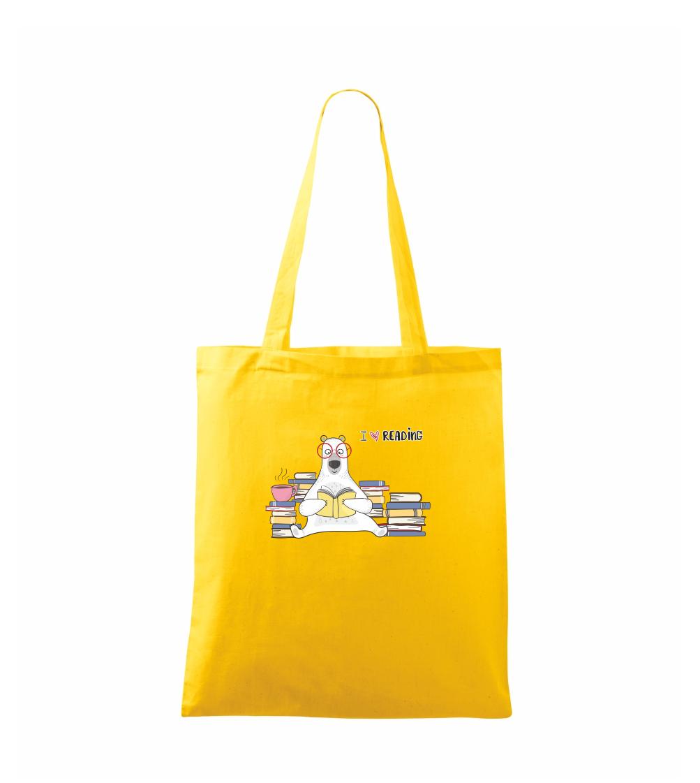 I love reading medveď