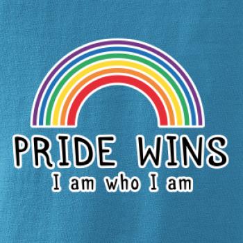 Pride wins i am who i am