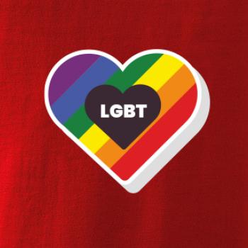 LGBT srdce dúhové