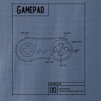 Nákres Gamepad jednoduchý Nákres Gamepad jednoduchý