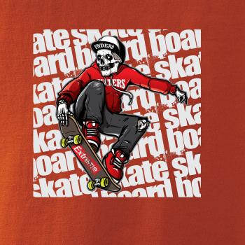 Skate red boy