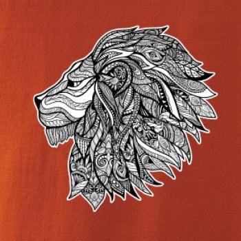 Hlava leva - mandala