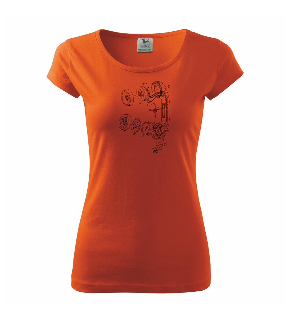 Nákres telefónne slúchadlo staré