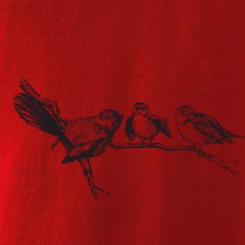 Vtáčiky na vetve maľované Vtáčiky na vetve maľované