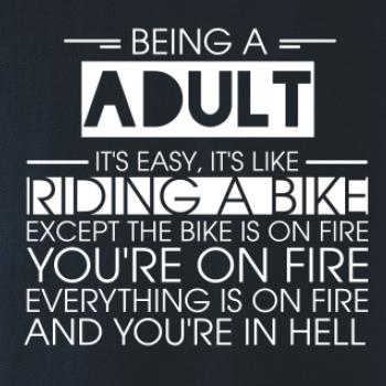 Being a adult - bike