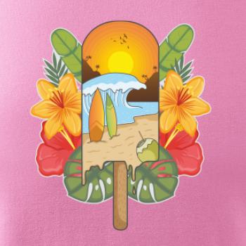 Leto, nanuk, more, pláž