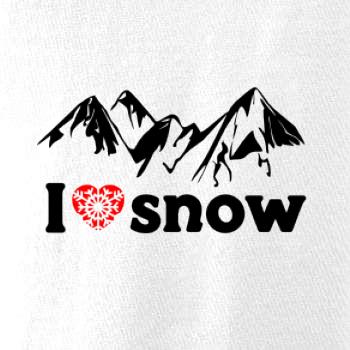 I love snow hory I love snow hory