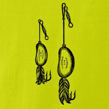 Kreslené dve návnady