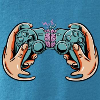 Gamer - mozog v gamepade