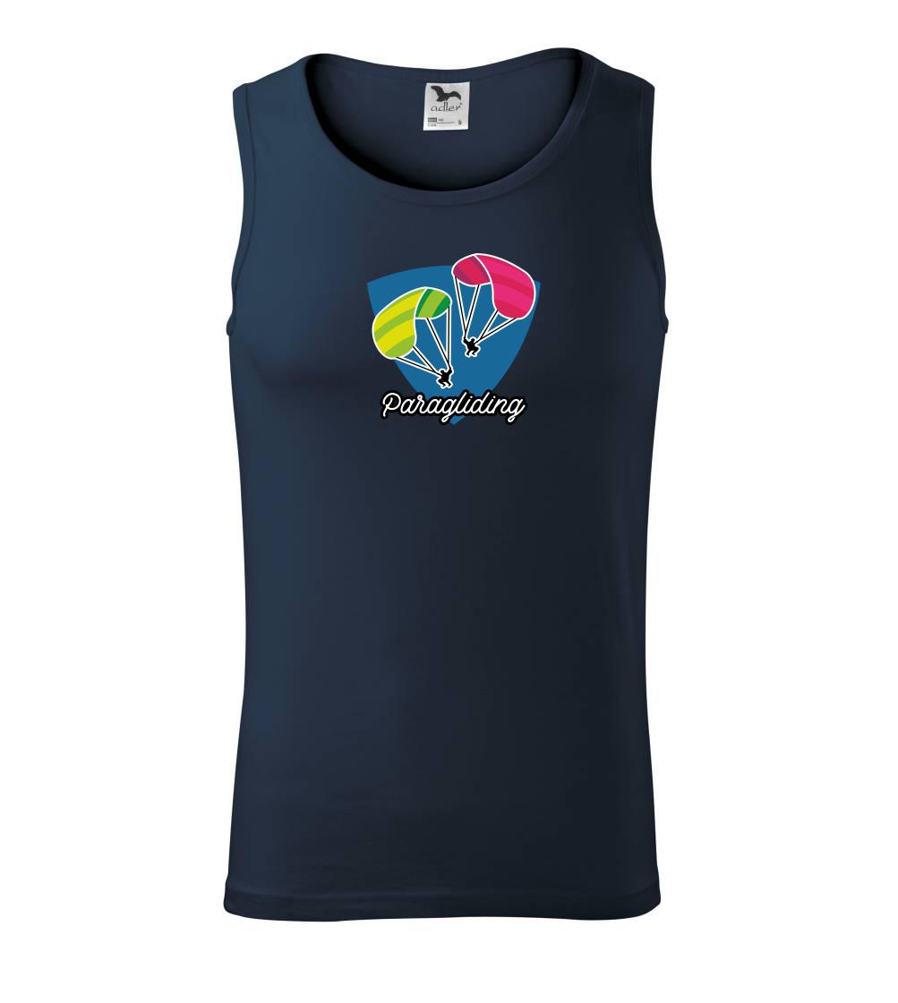 Paragliding dva padáky Paragliding dva padáky