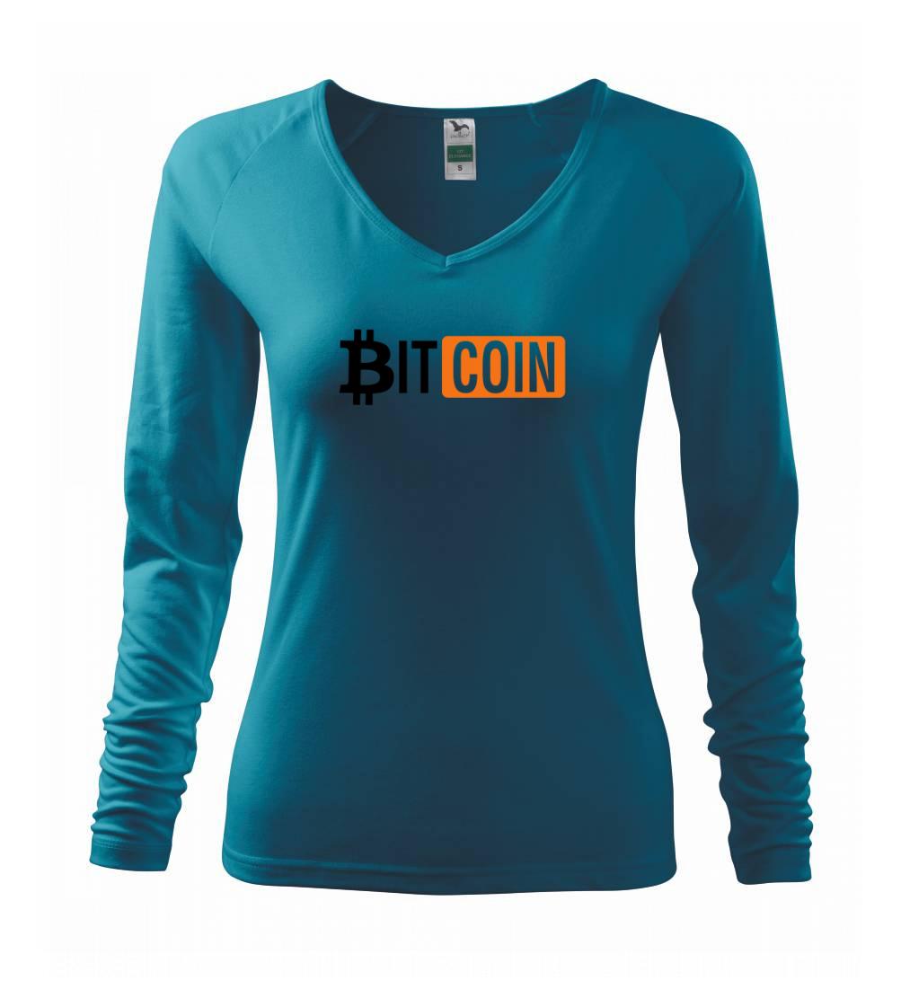 Bitcoin nápis Bitcoin nápis