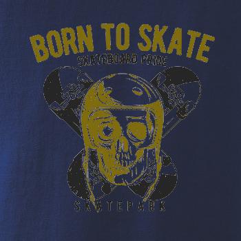 Born to skate skull