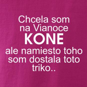 Chcela som na Vianoce kone