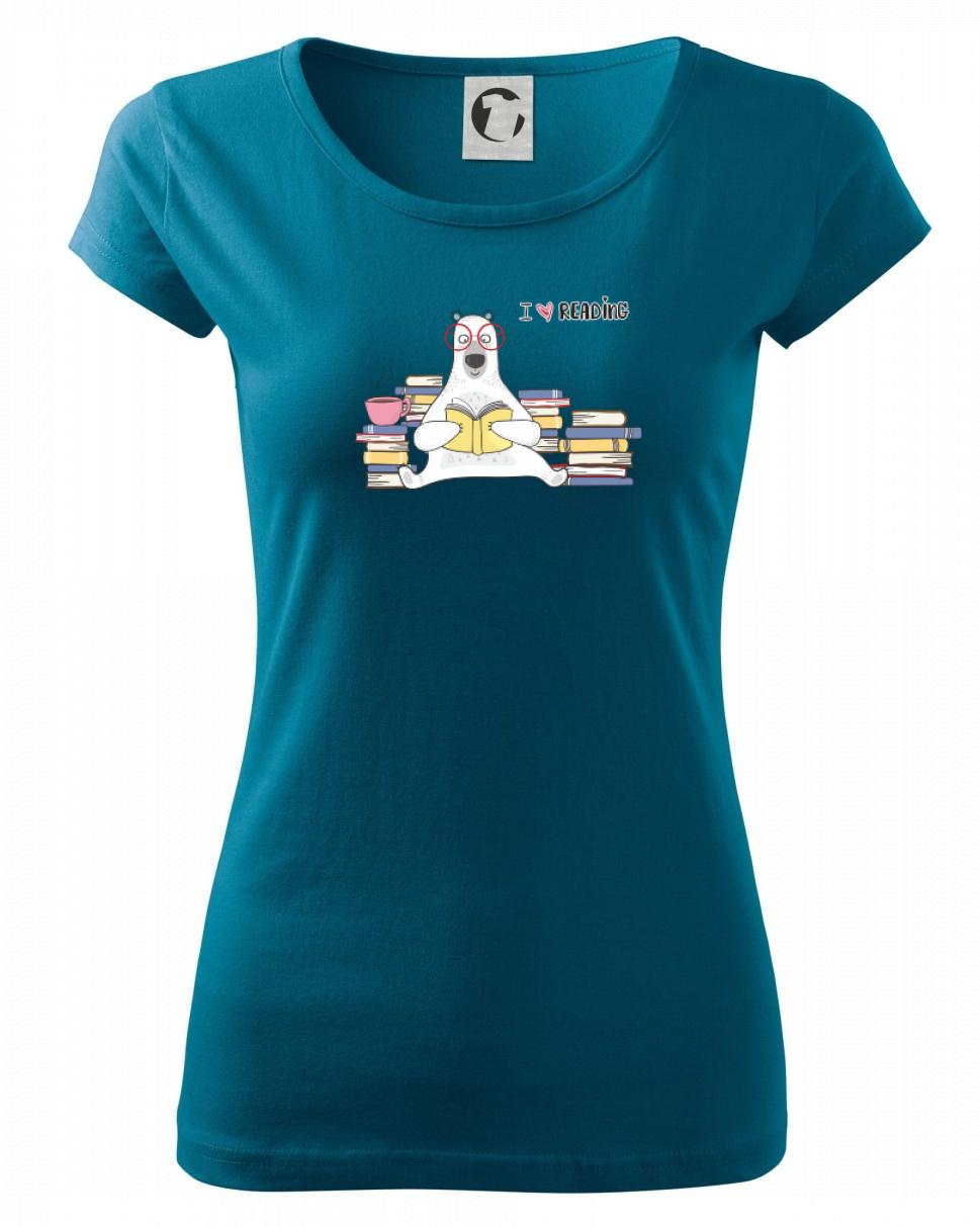 I love reading medveď I love reading medveď