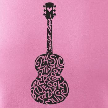 Gitara - názvy hudobných štýlov