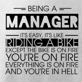 Being a manager - bike