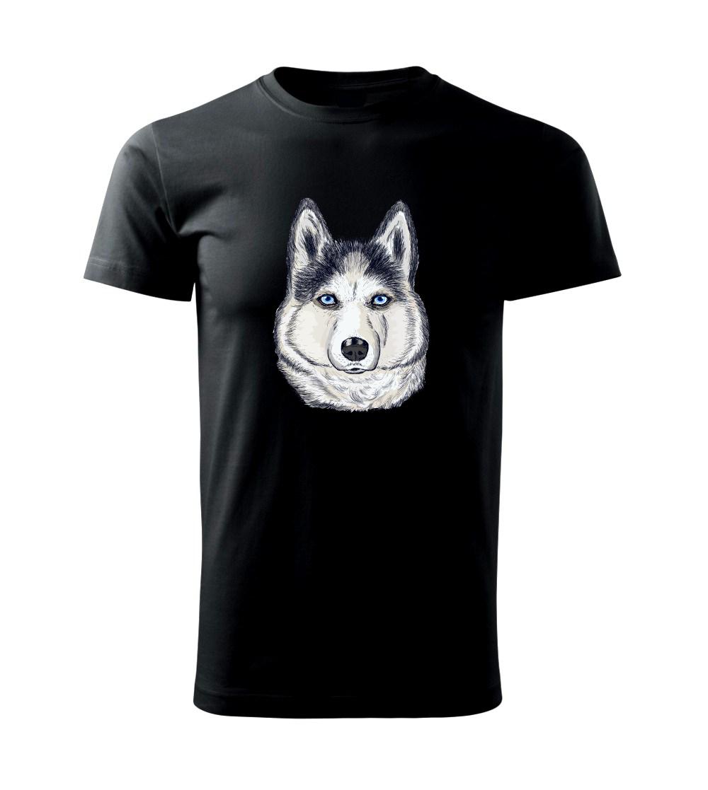 Husky hlava - kreslený Husky hlava - kreslený