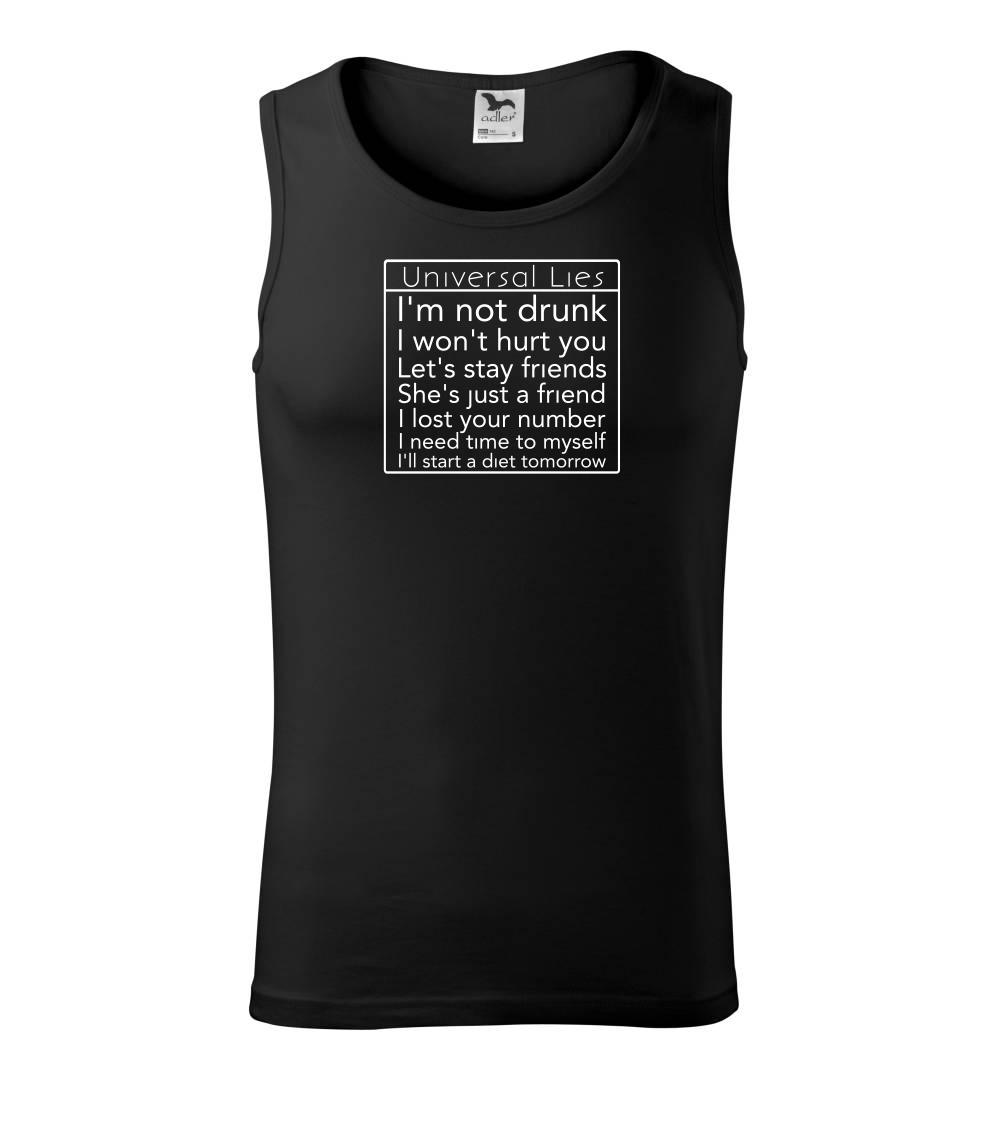 Tričká na párty - Universal Lies - Tielko pánske Core