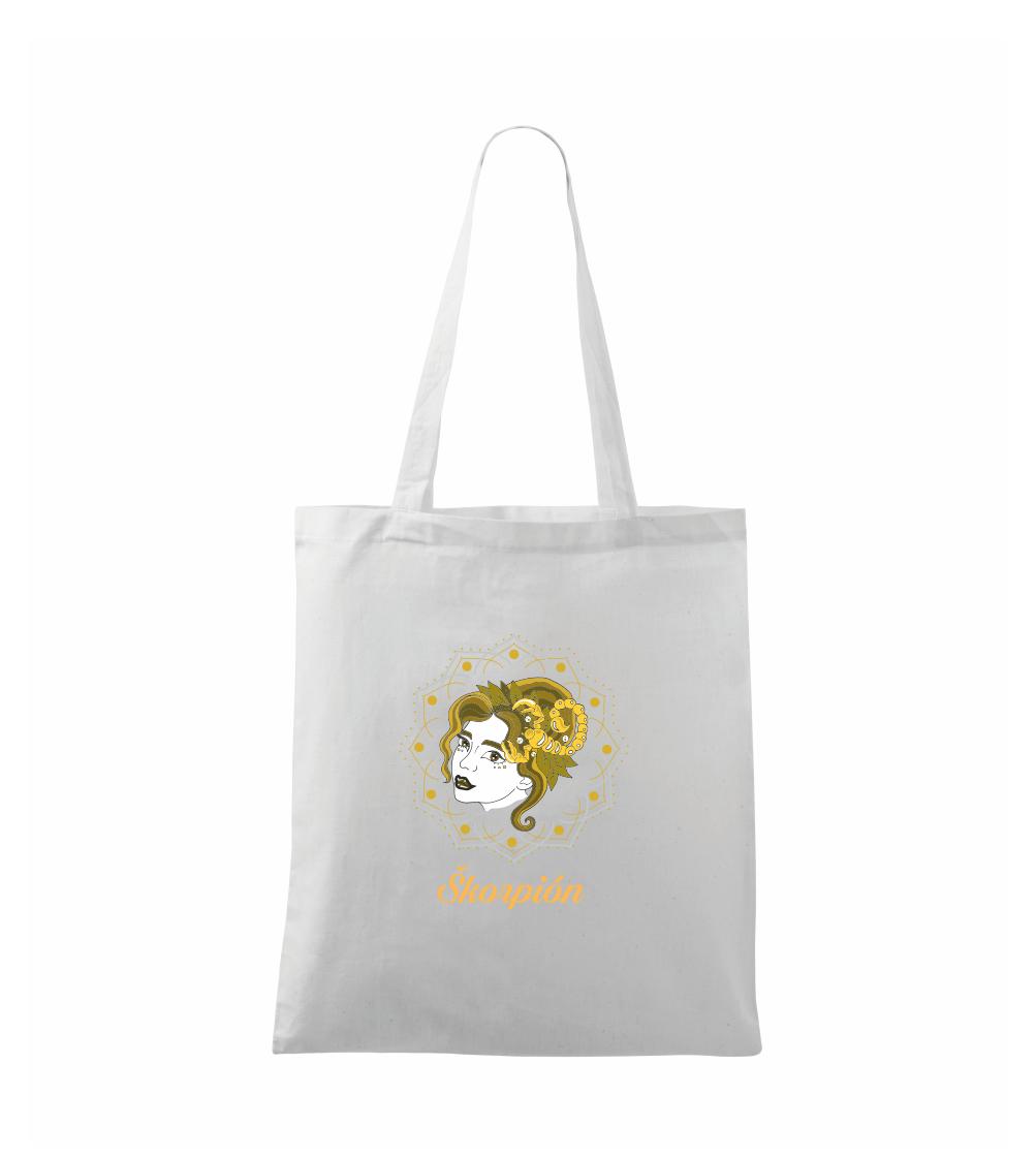 Tričká škorpión - Znamenie ženy - ŠkorpiónSK (Pecka design) - Taška bavlnená